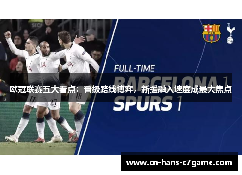 欧冠联赛五大看点：晋级路线博弈，新援融入速度成最大焦点